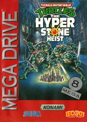 Teenage Mutant Hero Turtles - The Hyperstone Heist (Europe) box cover front